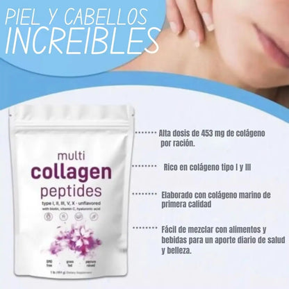 Colageno Peptides 30 Gomitas