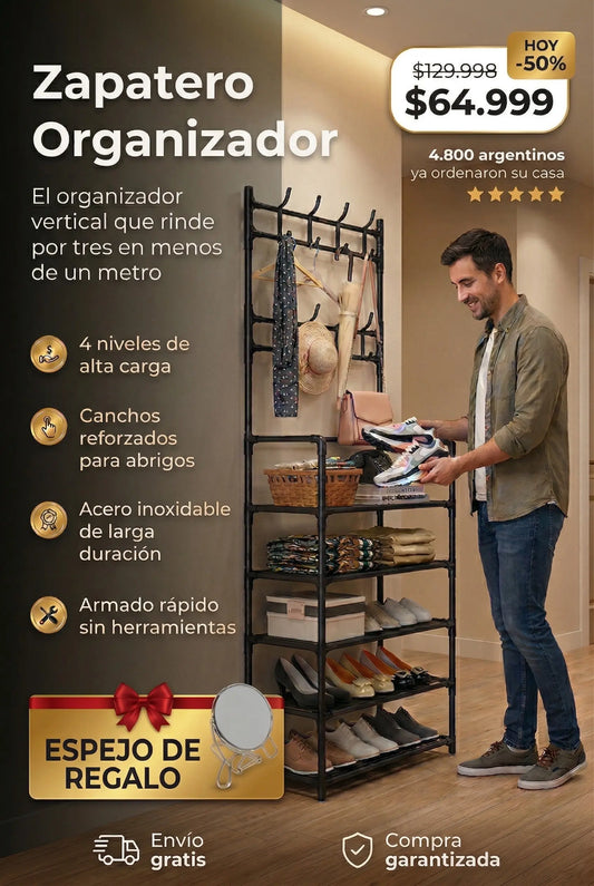Zapatero Organizador Vertical